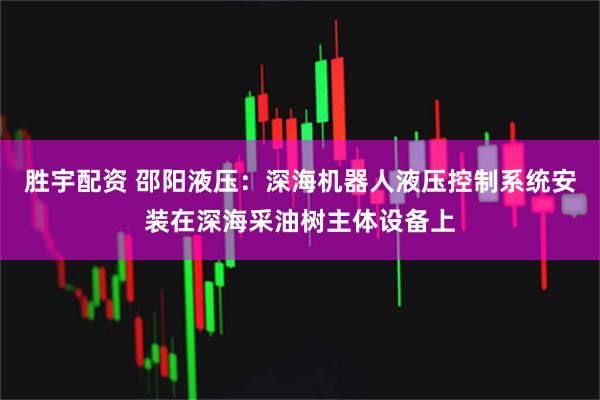 胜宇配资 邵阳液压：深海机器人液压控制系统安装在深海采油树主体设备上