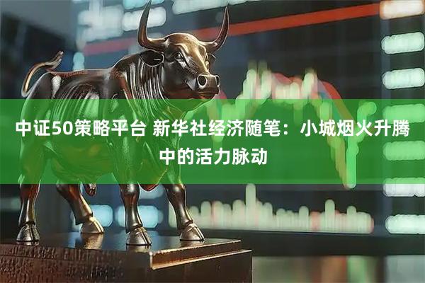 中证50策略平台 新华社经济随笔：小城烟火升腾中的活力脉动